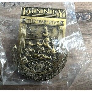 Disney Pin The Fab Five Cast Exclusive NIP